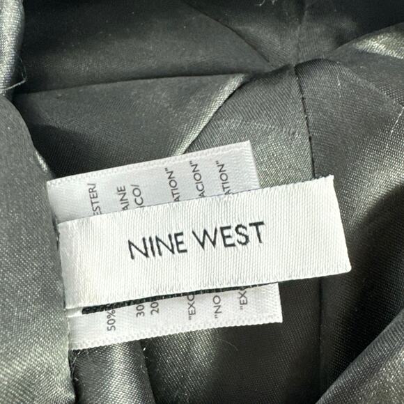 Nine West Newsboy Gray Wool Blend Womens Adjustable Hat One Size - Picture 5 of 6